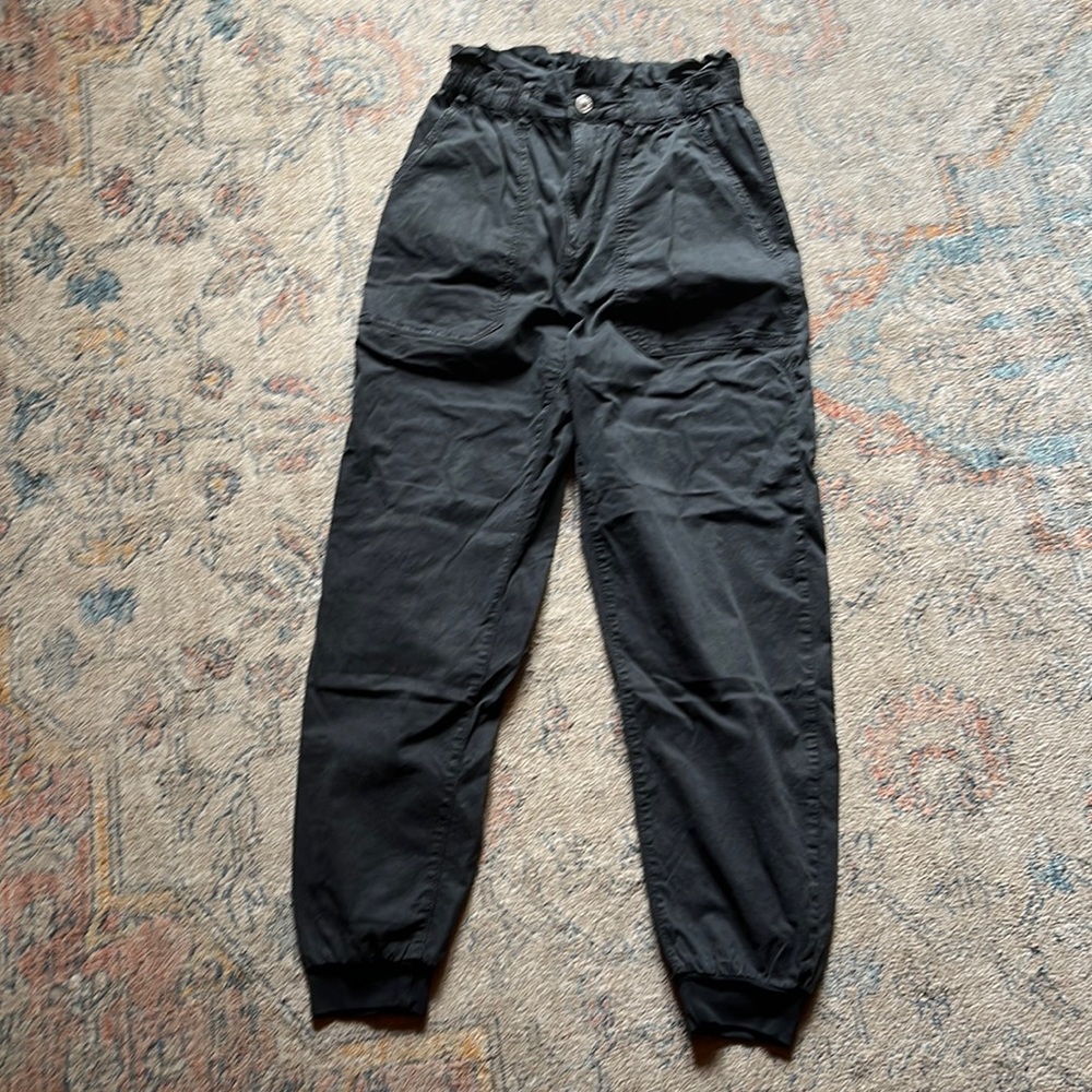 Zara high waisted jogger pant